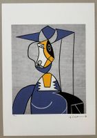 Roy Lichtenstein: Femme au Chapeau, POP Art 40/150