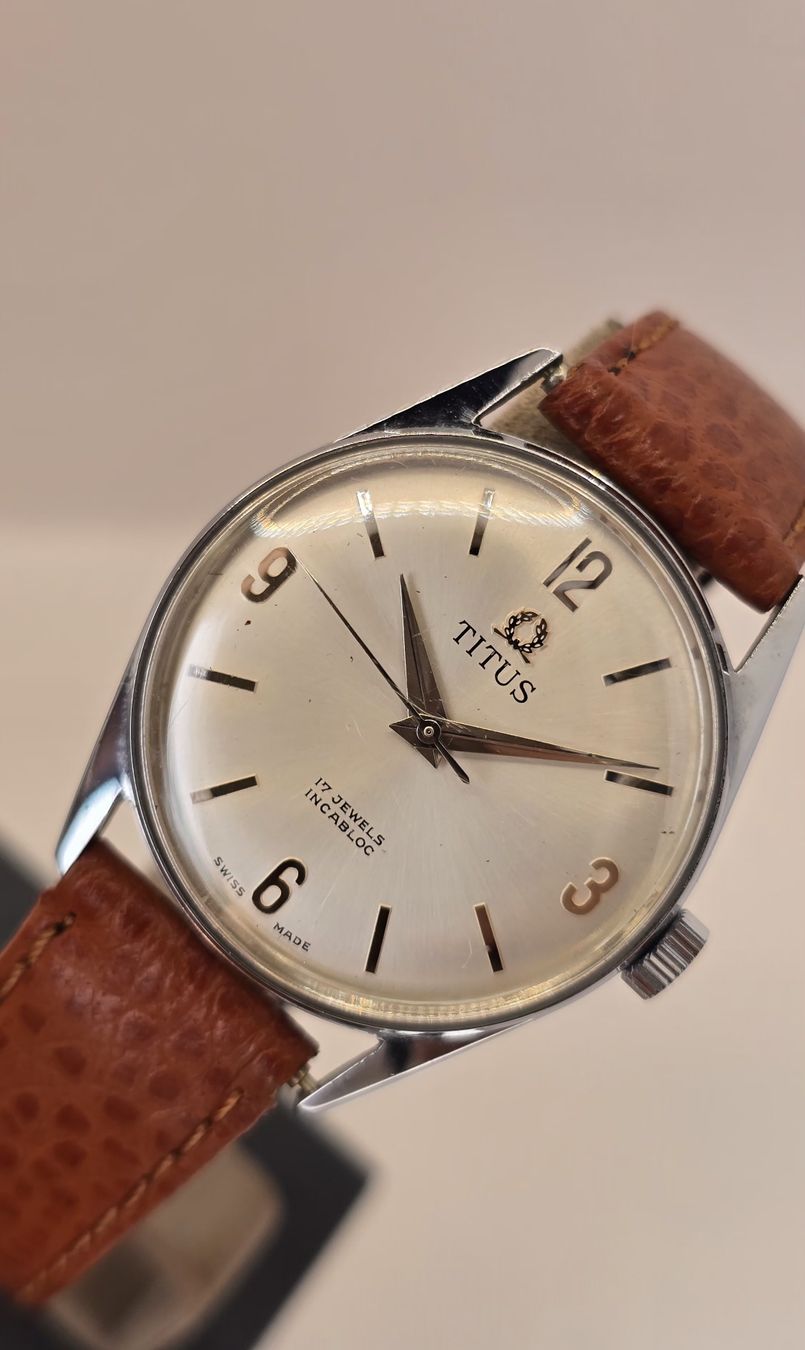 Orologi: Titus Solvil Hand-wind Incabloc 31,3mm – Usato da Minusio venduto da AGSuhren 3