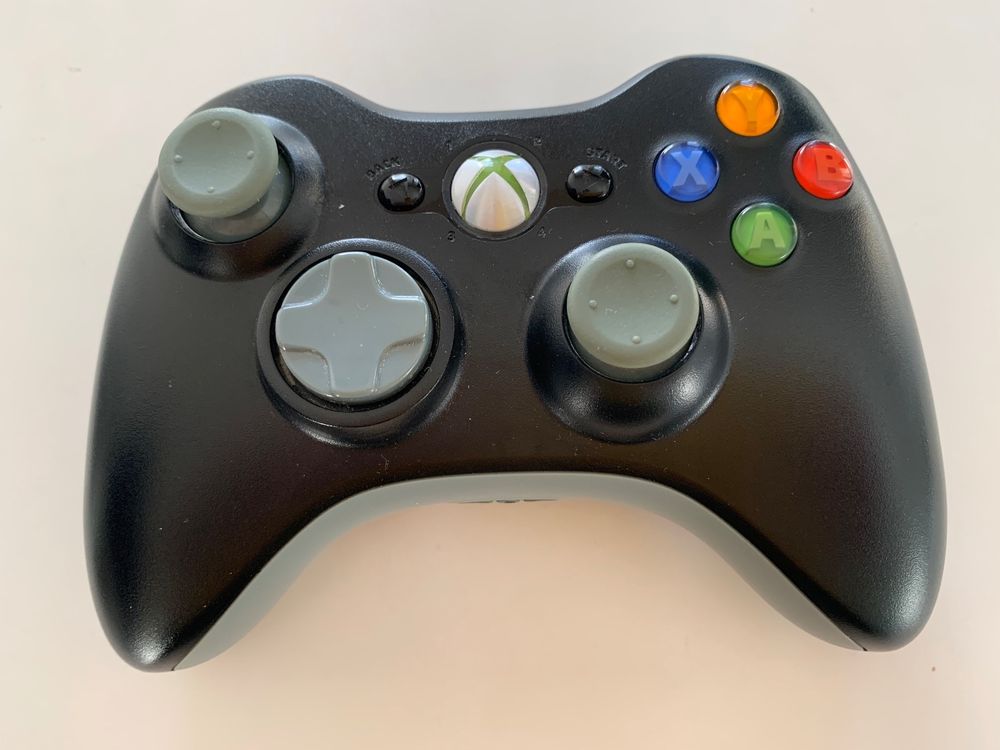 Xbox 360 Controller Schwarz Black (Original) Kaufen auf Ricardo