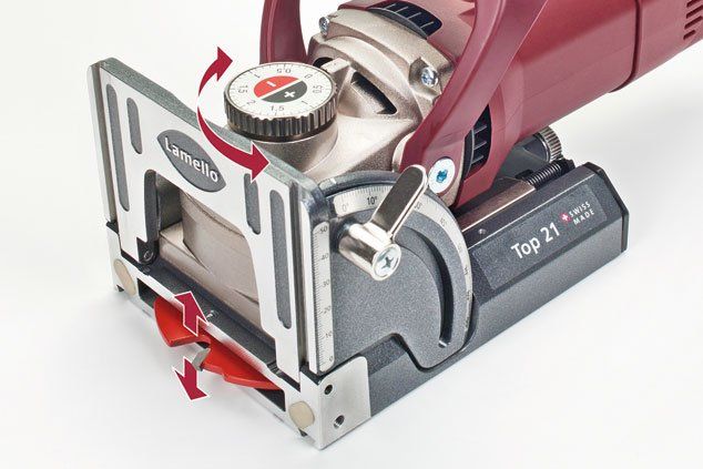 Torni & Frese: Lamello Top21 Nutfräsmaschine 101501DES – Nuovo e nell'imballaggio originale da Bottighofen venduto da zaap 6