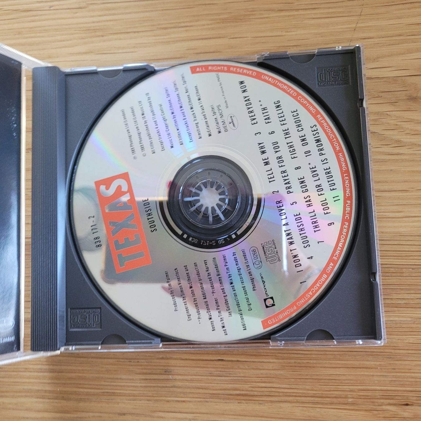 CD: CD Texas Southside – Usato da Biel/Bienne venduto da Destockweb 1