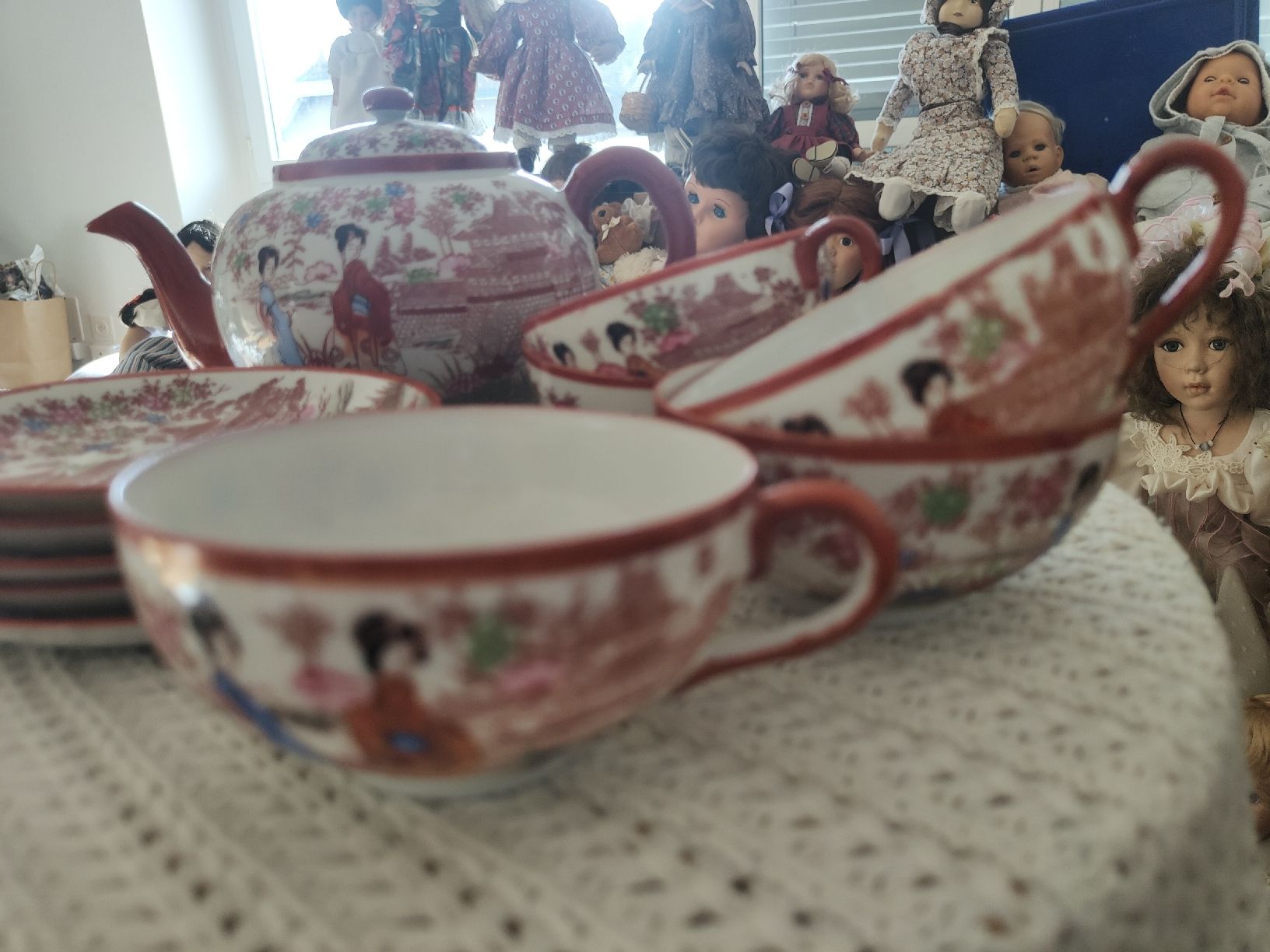 Geschirrsets: Chinesisches Porzelan Tee-Set 5Tlg – Gebraucht aus Gossau SG von mog_2q7f 1