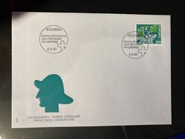 Schweiz 1990 FDC Mensch u. Beruf Fischer