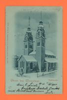 Winterthur Stadtkirche alte Ansichtskarte um 1900, selten