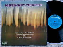 Debussy Ravel Prokofieff -  Dervaux LP GEWASCHEN TOP