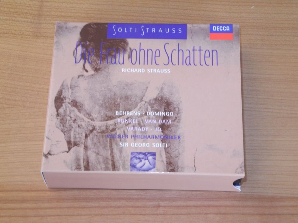 STRAUSS: FRAU OHNE SCHATTEN - SOLTI / DOMINGO - DECCA 3 CDs | Kaufen ...