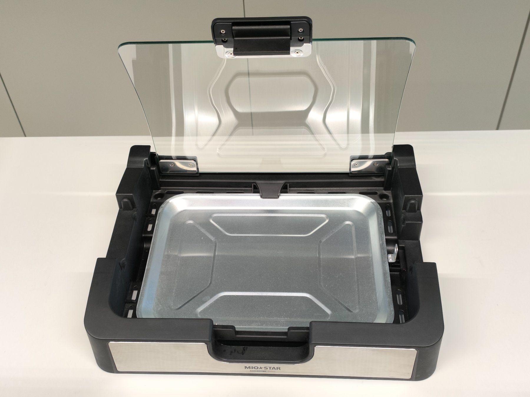 Grills: Mio Star Elektrogrill mit Glasabdeckung -Wiitergäh – Gebraucht aus Zug von GGZatWork 3