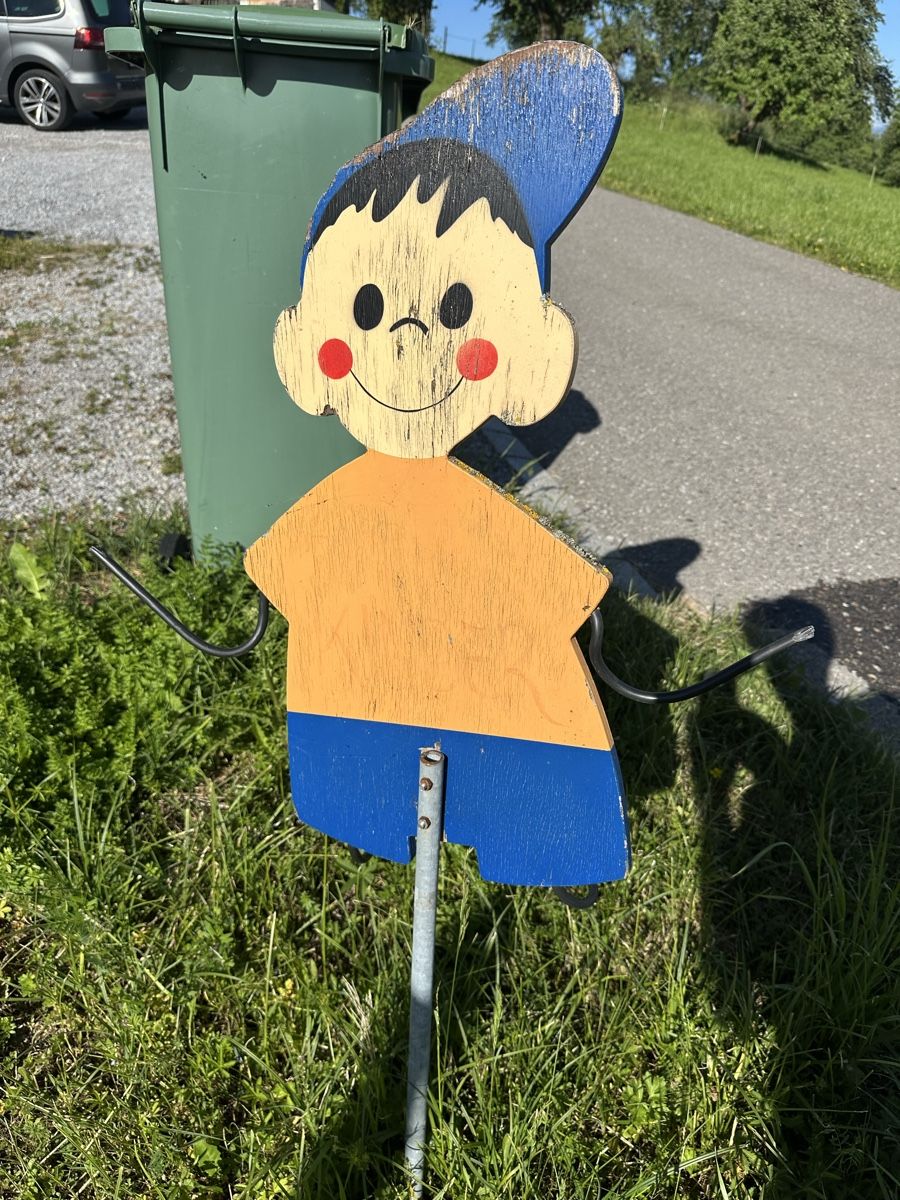 Insegne: Achtung spielende Kinder Warnschild – Usato da Hombrechtikon venduto da movoko01