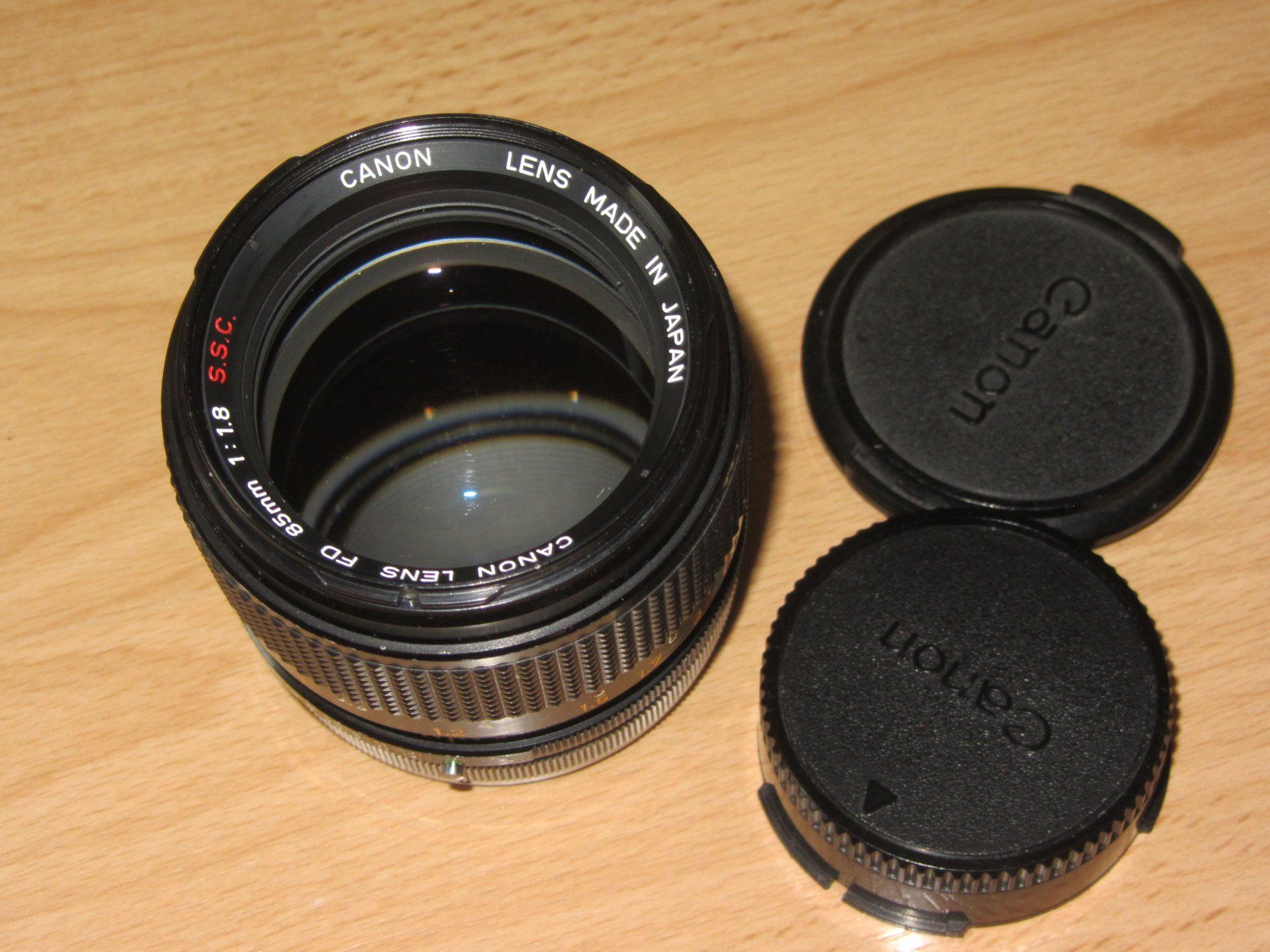 Canon Obiettivi: CANON Objektiv FD85 1:1.8 rares Portraitobjektv – Usato da Beringen venduto da bimbo1109 1