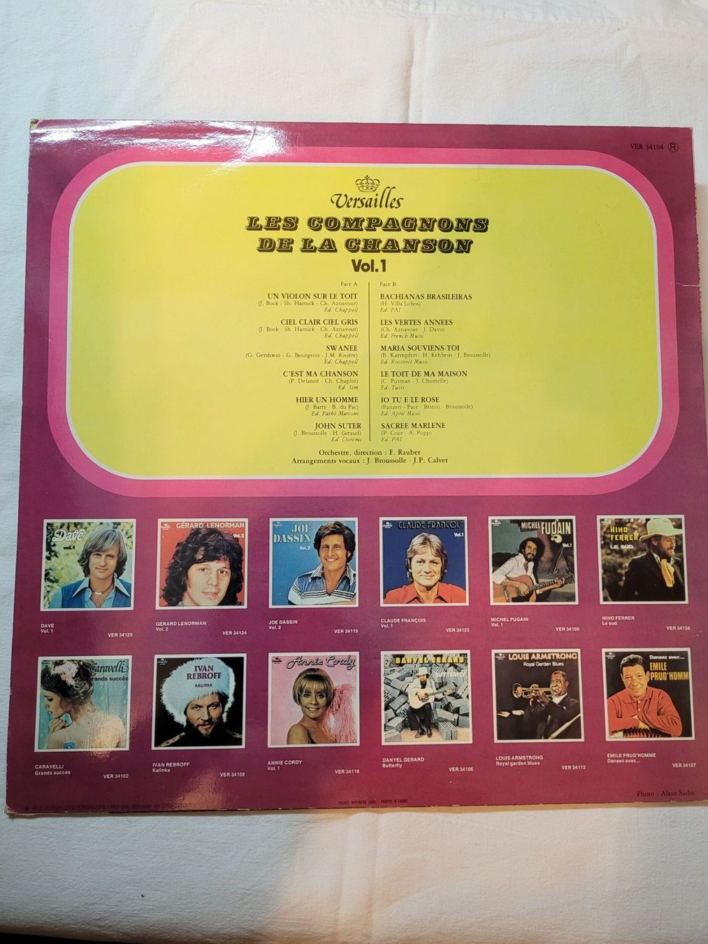 Dischi in vinile: Vinyle 33T Les Compagnons de la Chanson Vol.1 – Usato da La Chaux-de-Fonds venduto da reu_kx5l 1