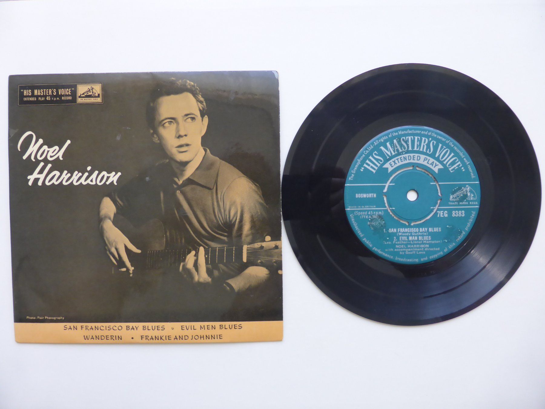 Dischi in vinile: VINYL SINGLE  EP  NOEL HARRISON – Usato da Küssnacht am Rigi venduto da Mondkinder