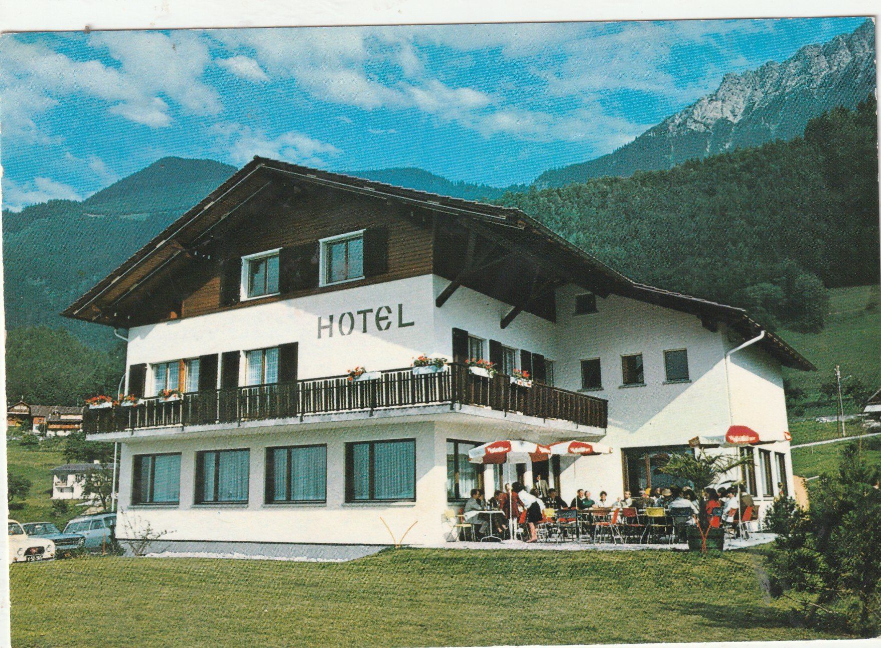 Ansichtskarten: Hotel Saroja Planken – Gebraucht aus Lumbrein von made02