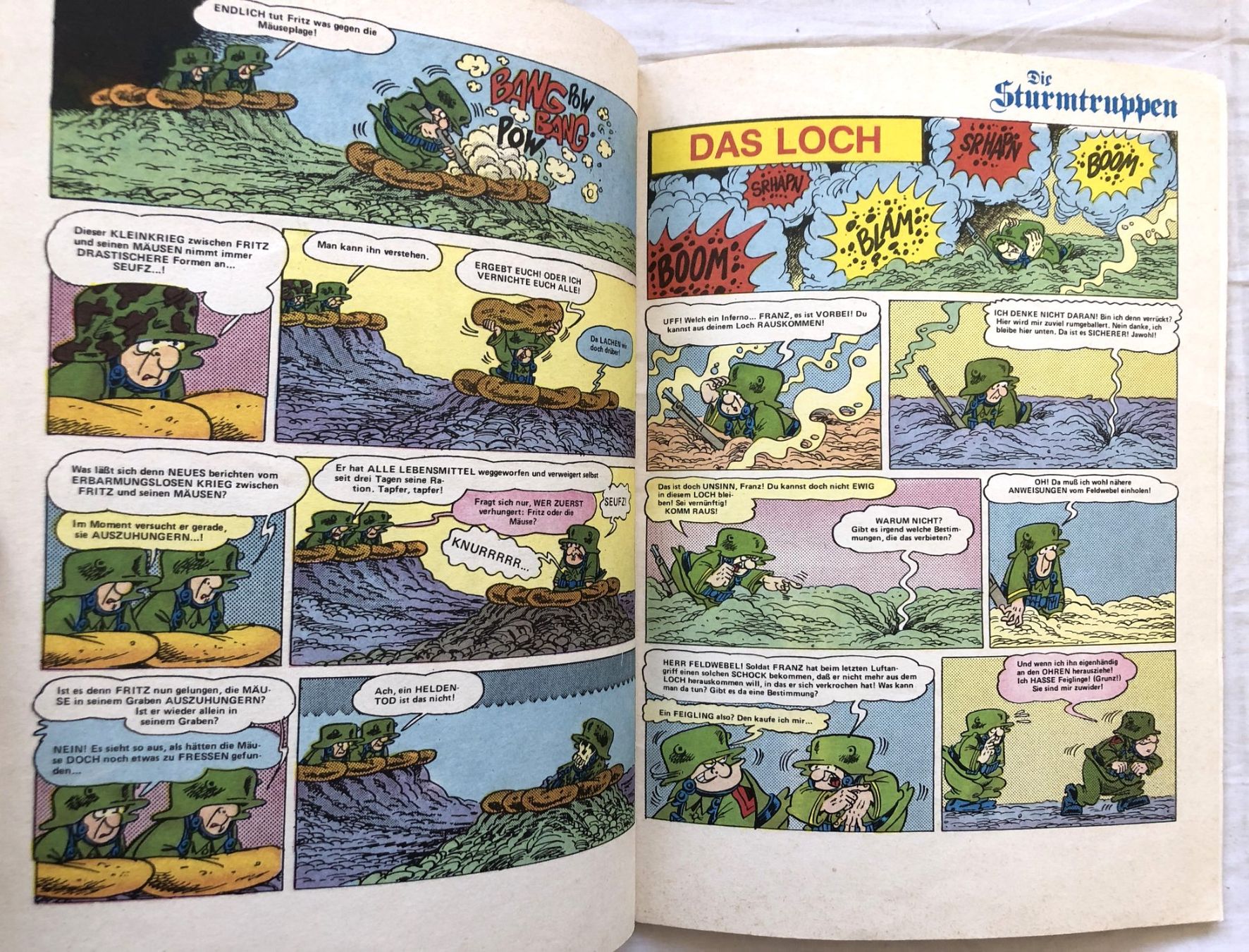Fumetti: Die Sturmtruppen - Nr.17 - 1.Auflage – Usato da Schaffhausen venduto da durruti 3