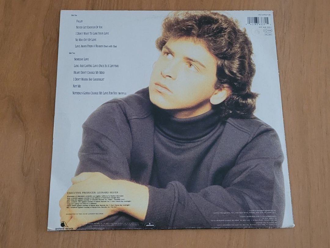 Vinyles: LP  Glenn Medeiros – D'occasion à Martigny par MZ-67 1