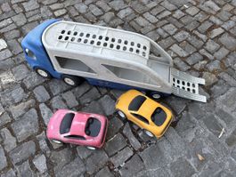 Autotransporter Spielzeug mit 2 Autos