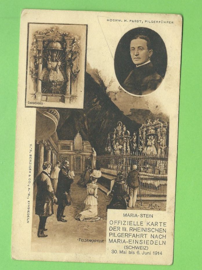 Cartes postales: Maria-Stein 1914 Schweiz Pilgerfahrt – D'occasion à Zürich par t24_de