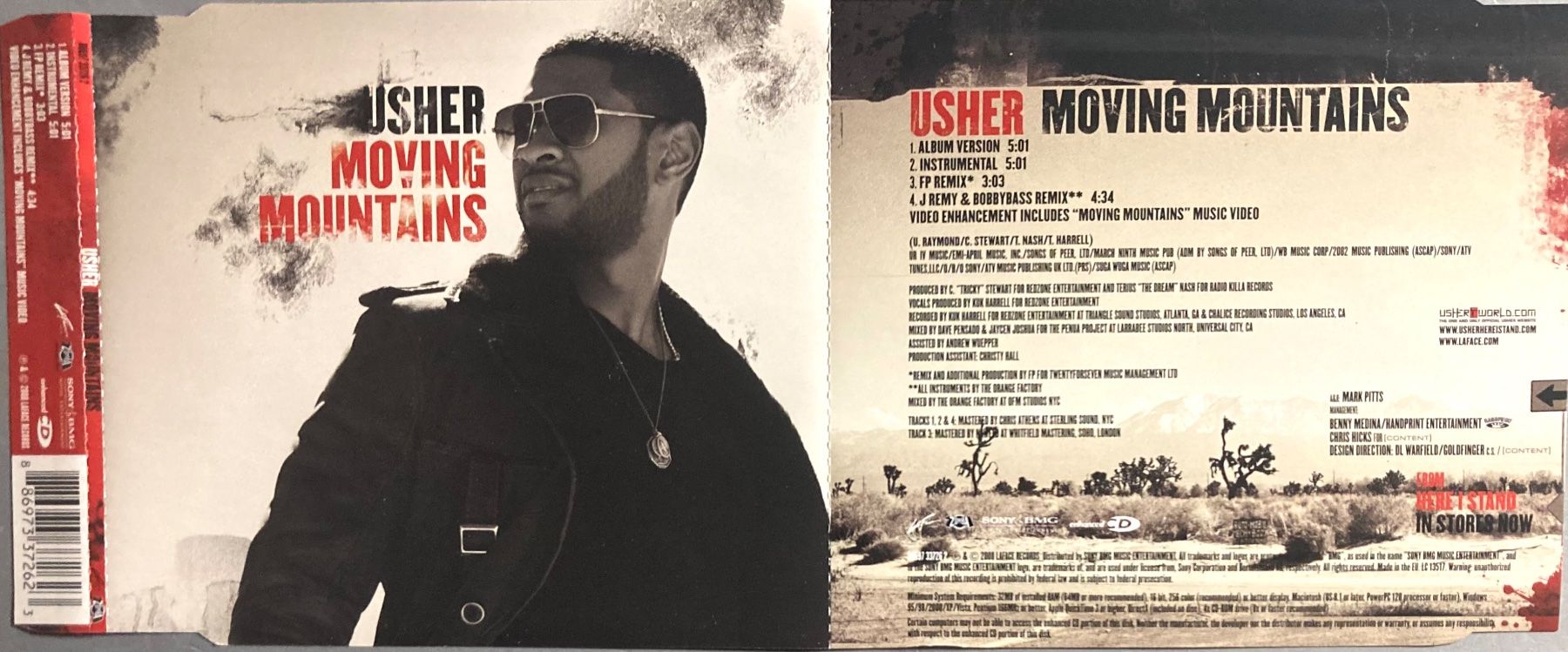CDs: USHER - MOVING MOUNTAINS – Gebraucht aus Poliez-Pittet von Newtown-Records 1