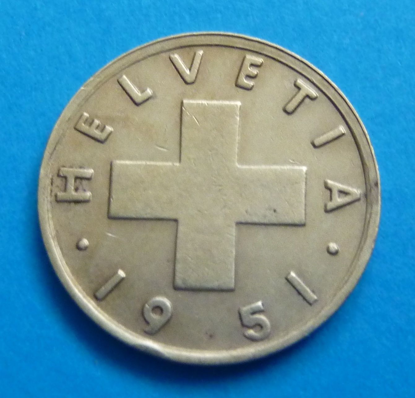 Tutti le monete: 1 Rappem 1951 – Usato da Niederglatt ZH venduto da Viktor1949 1