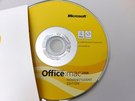 Office 2008 Mac Home & Student (english DVD)