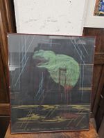 Tableau humoristique "Cuisses de grenouilles...no merci!"