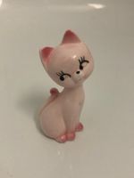 Vintage Sammelfigur Katze Büsi rosa