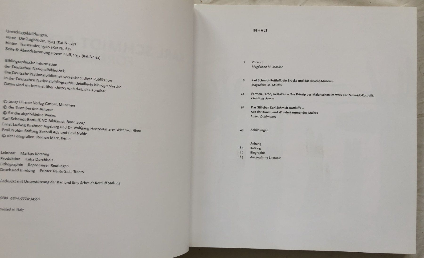 Libri: Karl Schmidt-Rotluff - Formen und Farbe – Usato da Schaffhausen venduto da durruti 2