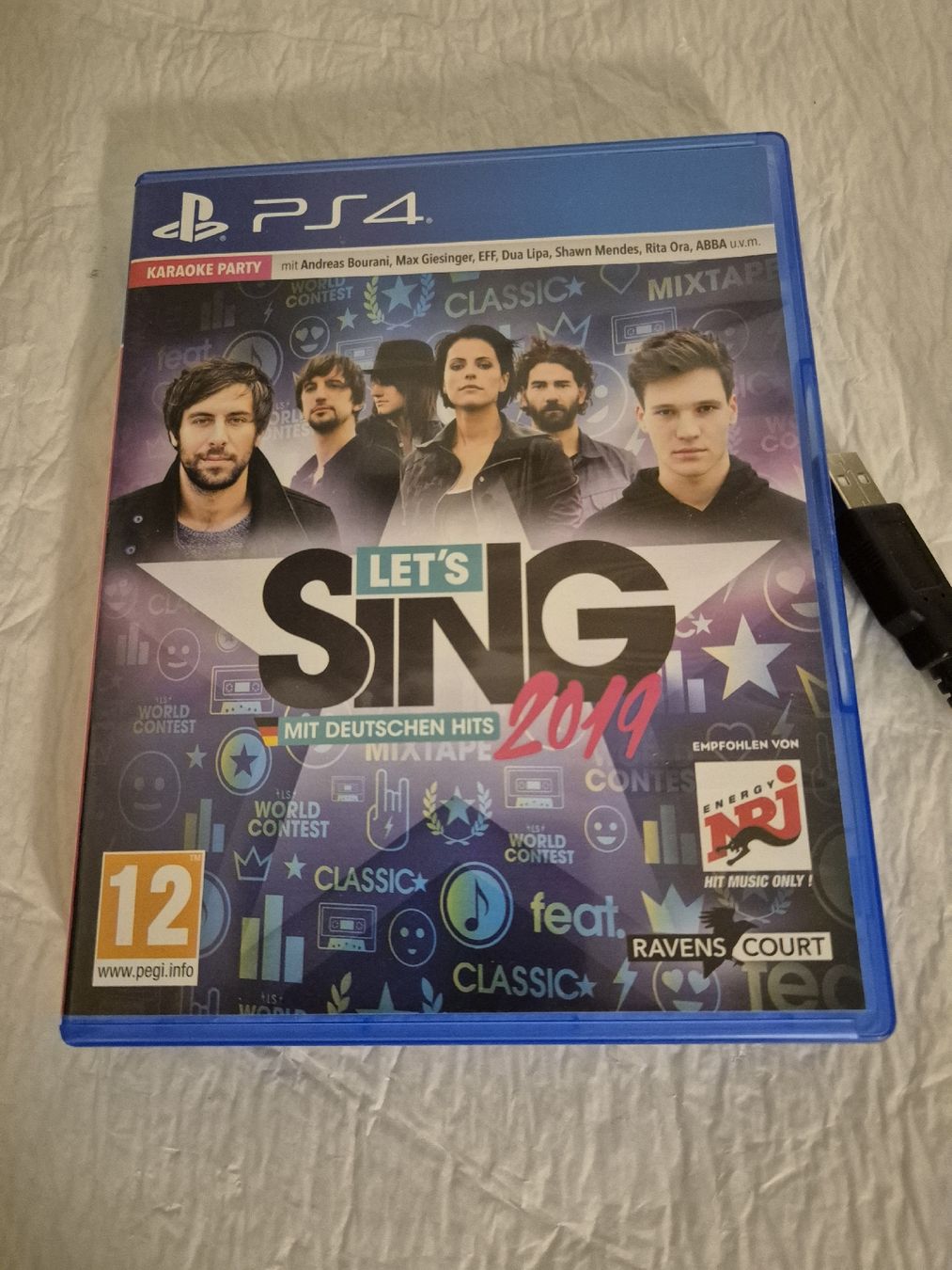 Spiele: Let's Sing 2019 PS4 mit zwei Mikrofonen  – Gebraucht aus Füllinsdorf von Piter1893