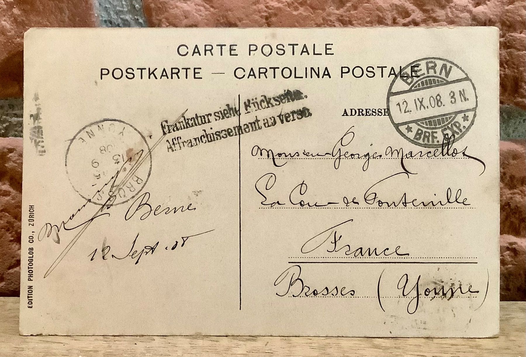 Cartoline postali: 1908 - BÄRENGRABEN -Tiere - Bären – Usato da Root venduto da ENGLAND-TREASURES 3