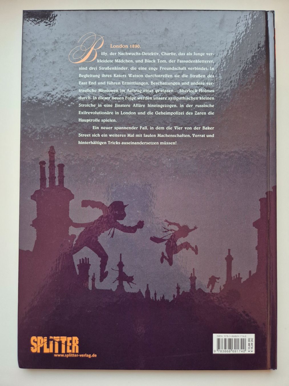 Comics: Die Vier von der BAKER STREET   /  Splitter Comic – Gebraucht aus Niederweningen von Obson 6