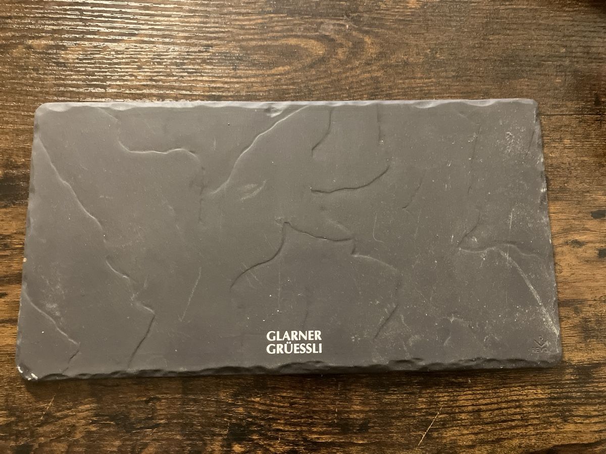Tutte le decorazioni: Schiefer Tafel Glarner Grüessli – Usato da Glarus venduto da Jhuber78