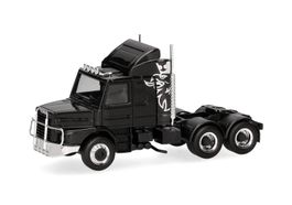 1:87 Herpa Scania Hauber 142 6x4, schwarz