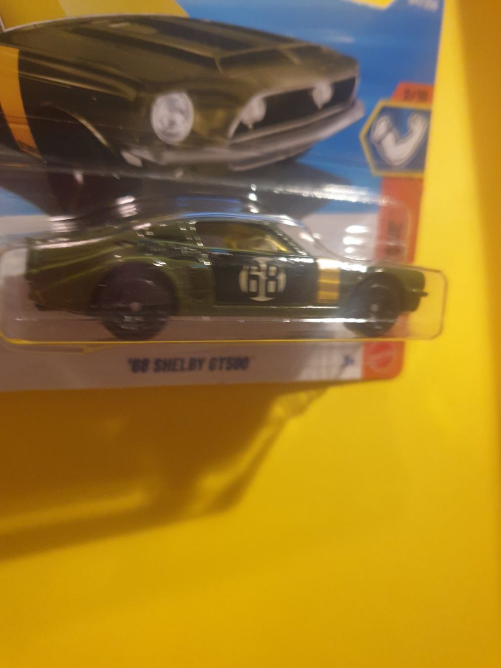 Hot Wheels Modellini d'auto: Hot Wheels '68 SHELBY GT500 – Nuovo e nell'imballaggio originale da Oftringen venduto da Rotor 5