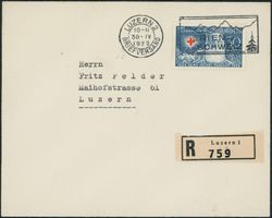 1928 - Pro Juventute - Brief - EF