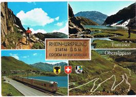 Rhein-Ursprung, Tomasee, Oberalppass