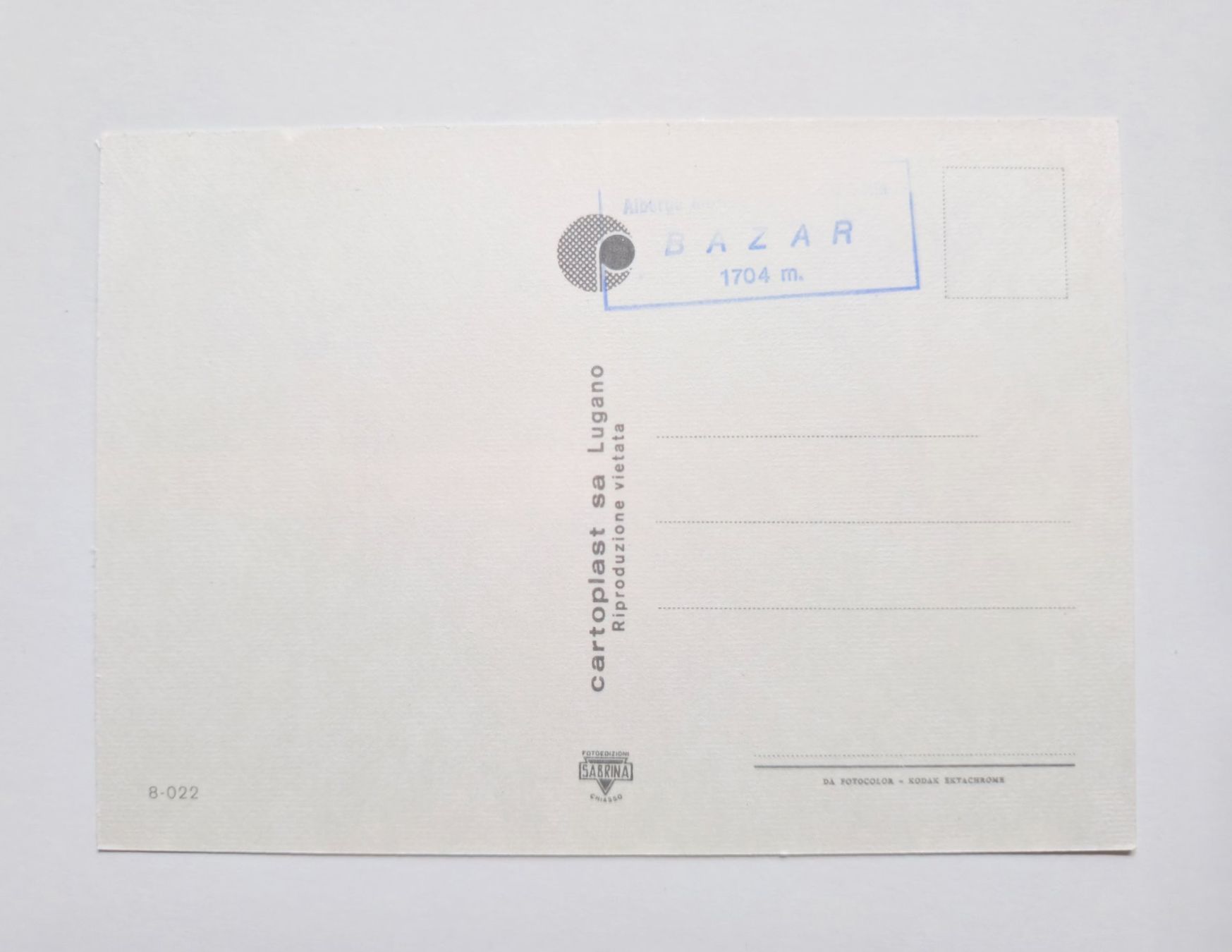 Cartoline postali: AK Monte Generoso alt – Usato da Dättlikon venduto da Wundertuete_ 1