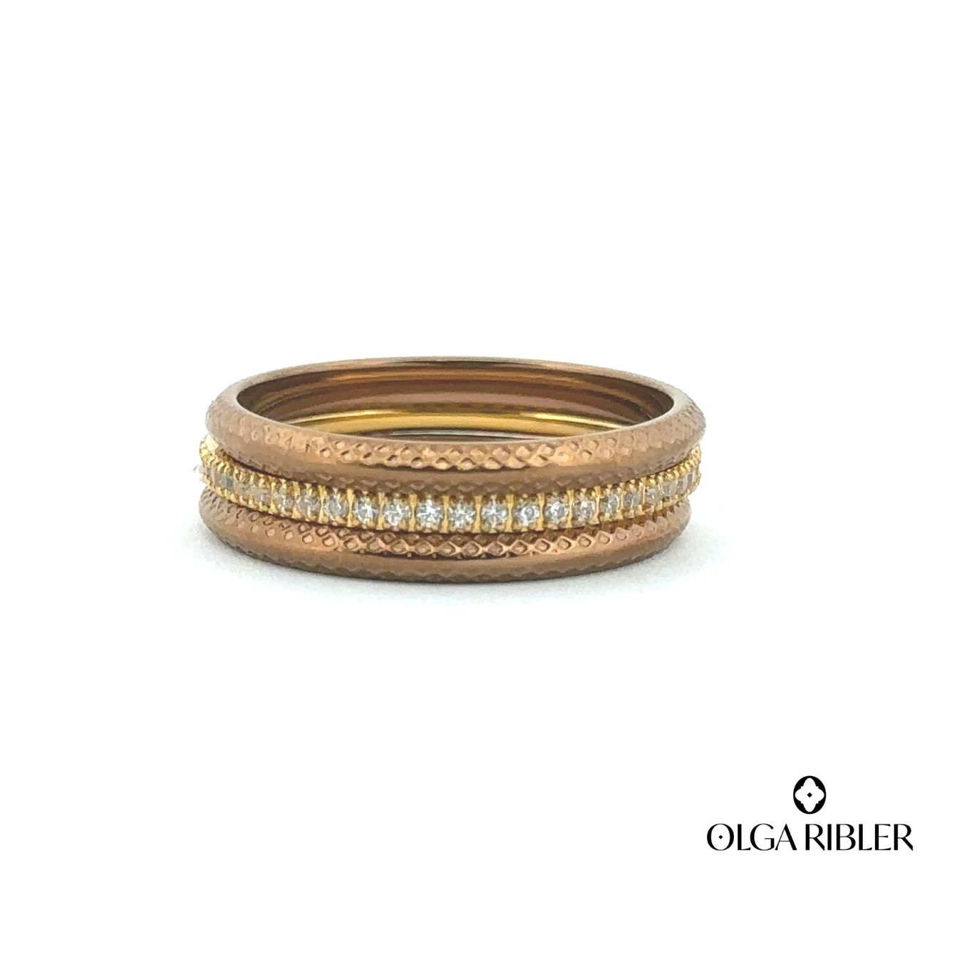 Olga Ribler Bagues: Edelstahl  Ring Set Grösse 58 – Neuf (Voir description) à Luzern par Schmuckoutlet 1