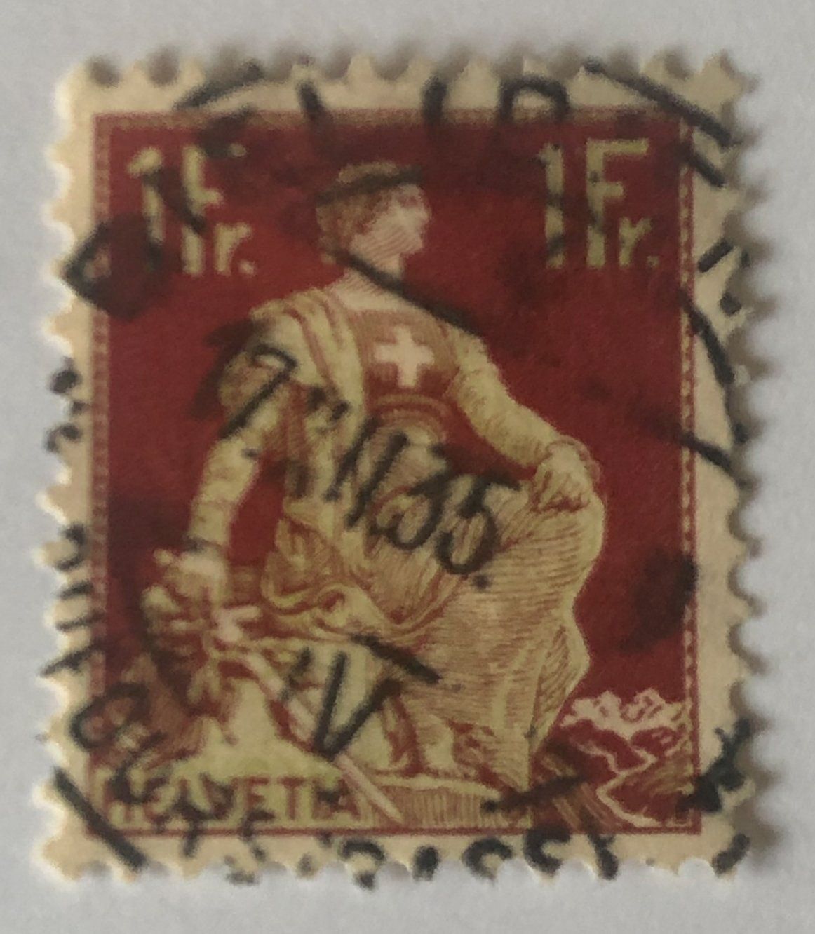 Alle Briefmarken: Nr.113 mit Stempel – Gebraucht aus Aarau von Billa007