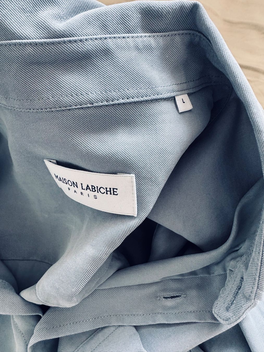 Hemden: MAISON LABICHE Shirt / Hemd Grau Gr. L – Neu (gemäss Beschreibung) aus Ennetbaden von DanielCPH 4