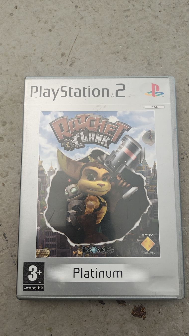 Spiele: PlayStation 2 Ratchet & Clank Platinum – Gebraucht aus Montagnola von mattbert86