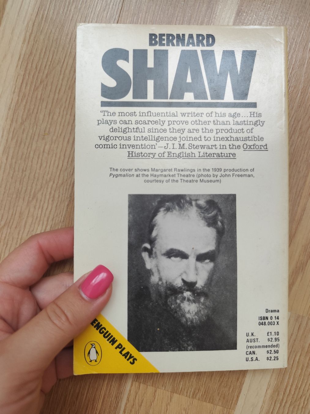 Libri: Bernard Shaw Pygmalion Penguin Plays softcover book – Usato da Mägenwil venduto da VintageGirly 1