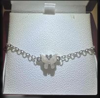 Silver butterfly charm bracelet #butterfly #bracelet #jewelr