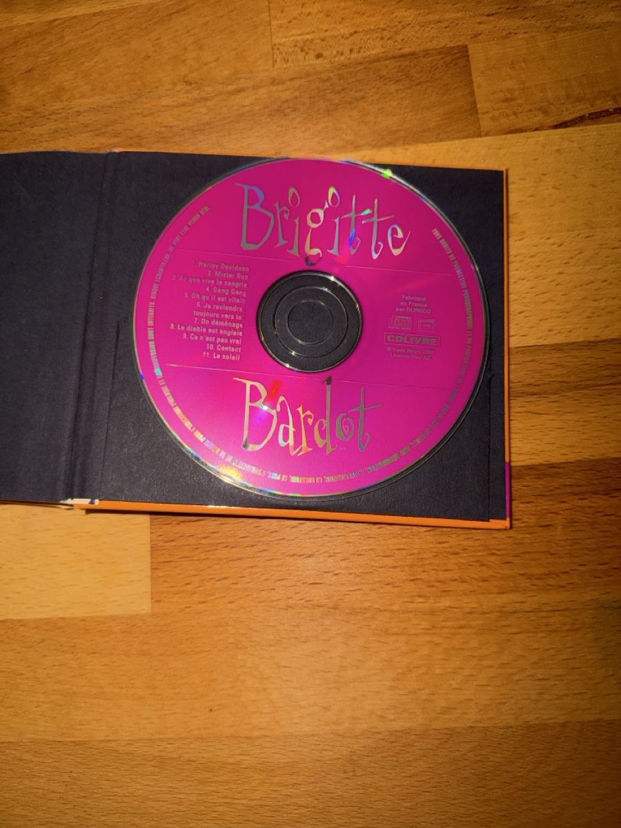 CD: ALBUM BRIGITTE BARDOT – Usato da Brügg BE venduto da traindenuit 4