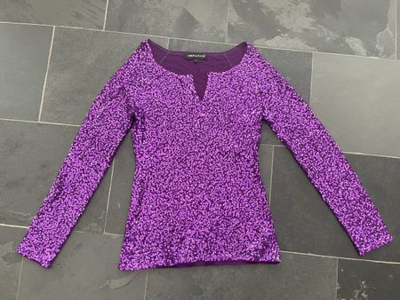 Amor und Psyche Pullover mit Pailletten Grösse M