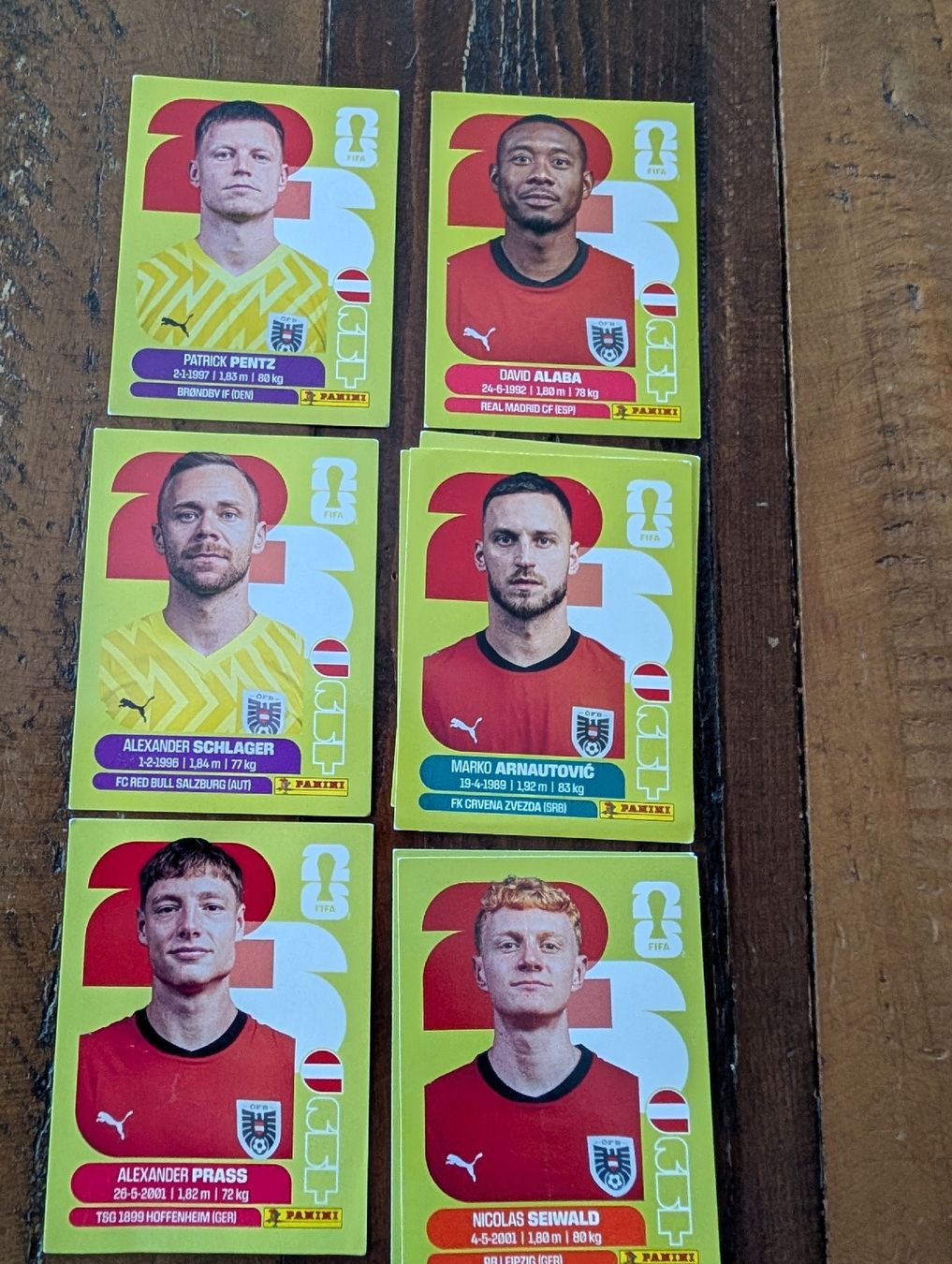 Panini Cartes à collectionner: Panini Austria – Neuf (Voir description) à Gebenstorf par fa1zz