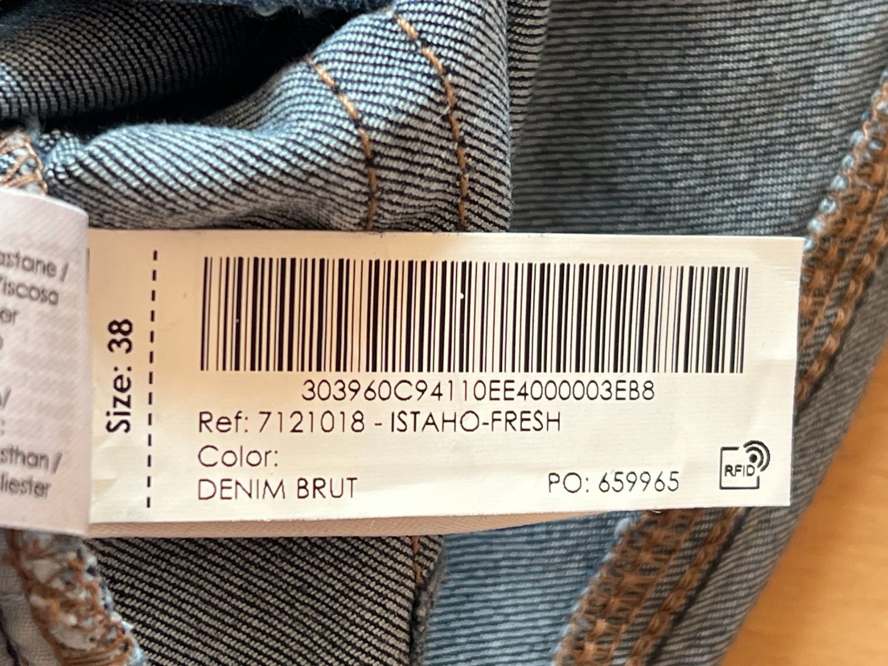 Jeans: Cache Cache Damen Jeans Hose in Gr. 36/38, Blau – Usato da Worb venduto da farben20zauber 7