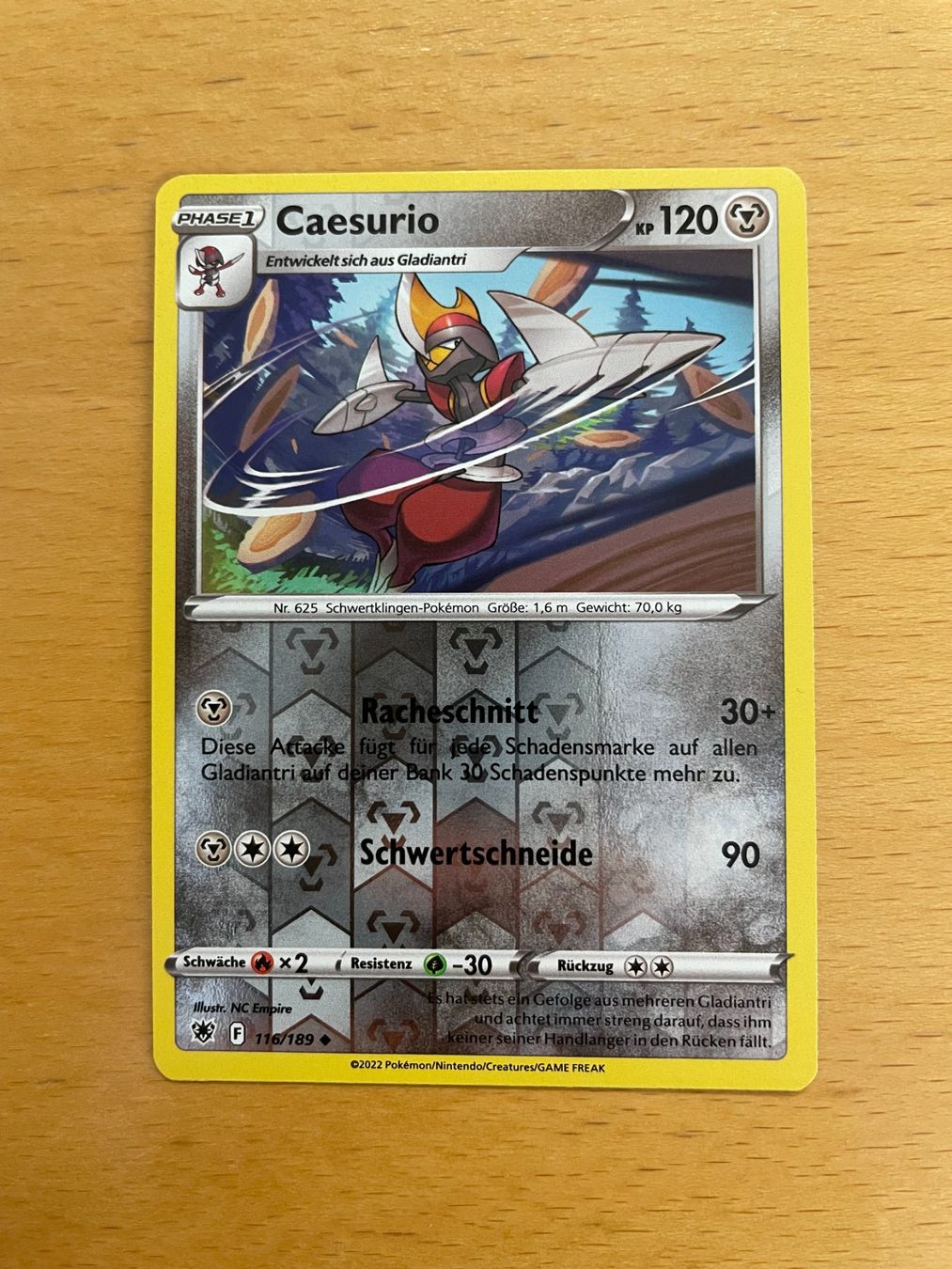Pokémon Carte collezionabili: Pokemon Caesurio Reverse (Versand gratis) – Nuovo (secondo la descrizione) da Chur venduto da Angerson