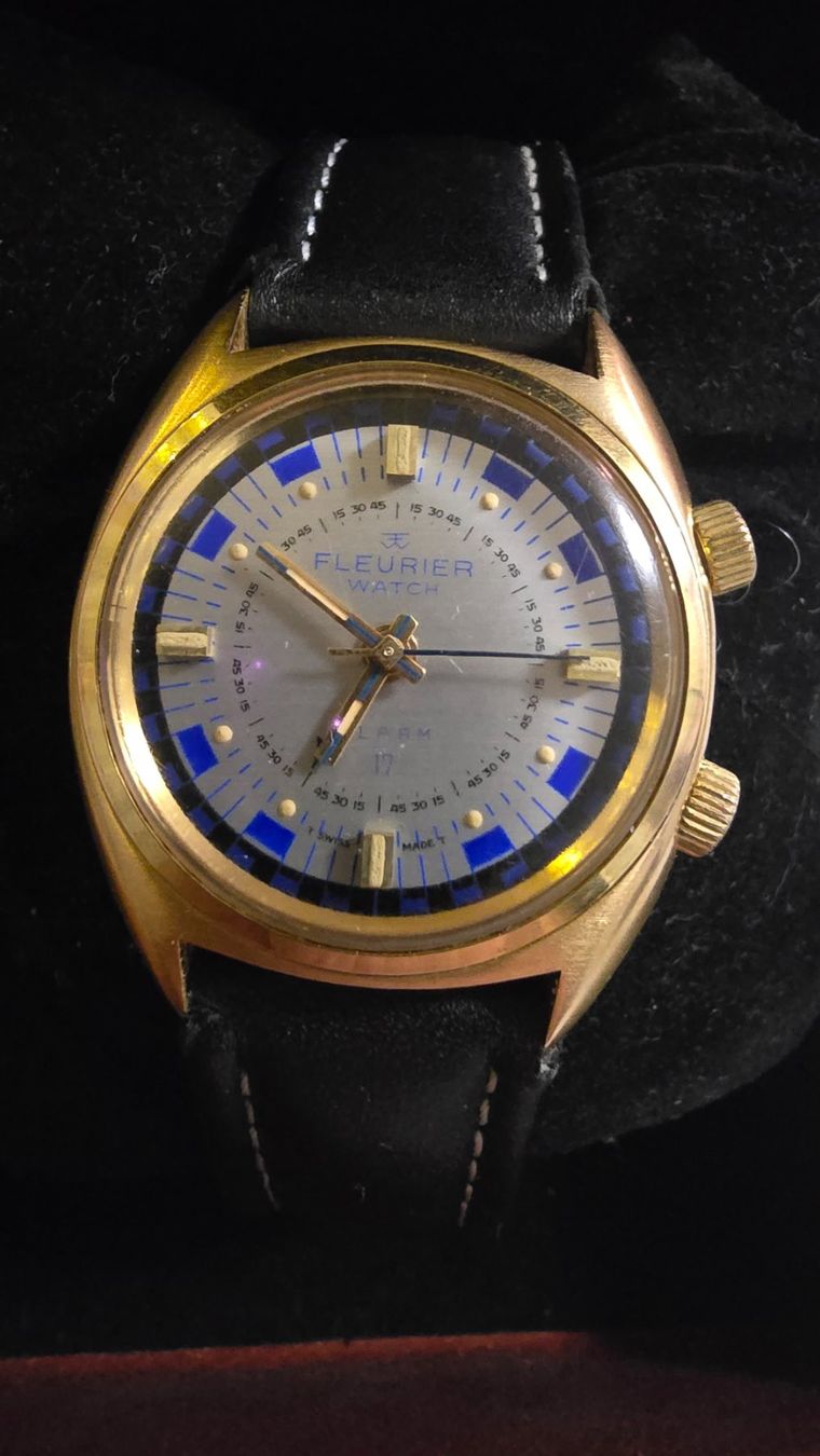 Swiss Orologi: Montre homme ALARME FLEURIER – Usato da Geneve venduto da Durmo1976