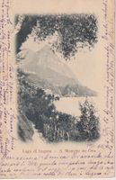 AK Lago di Lugano San Mamette (San Mamete) da Oria 1899