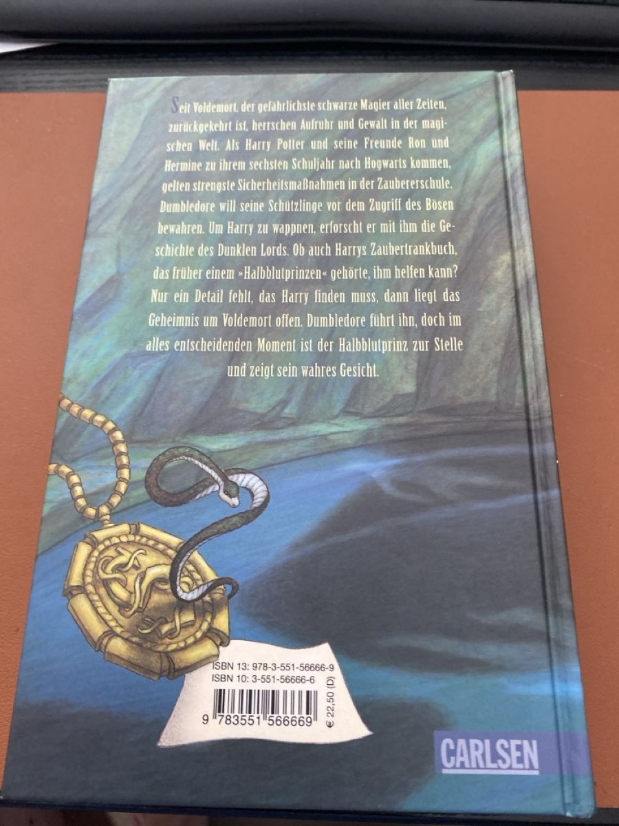 Bücher: Harry Potter und der Halbblutprinz – Gebraucht aus Erlinsbach SO von Silverstorm 1