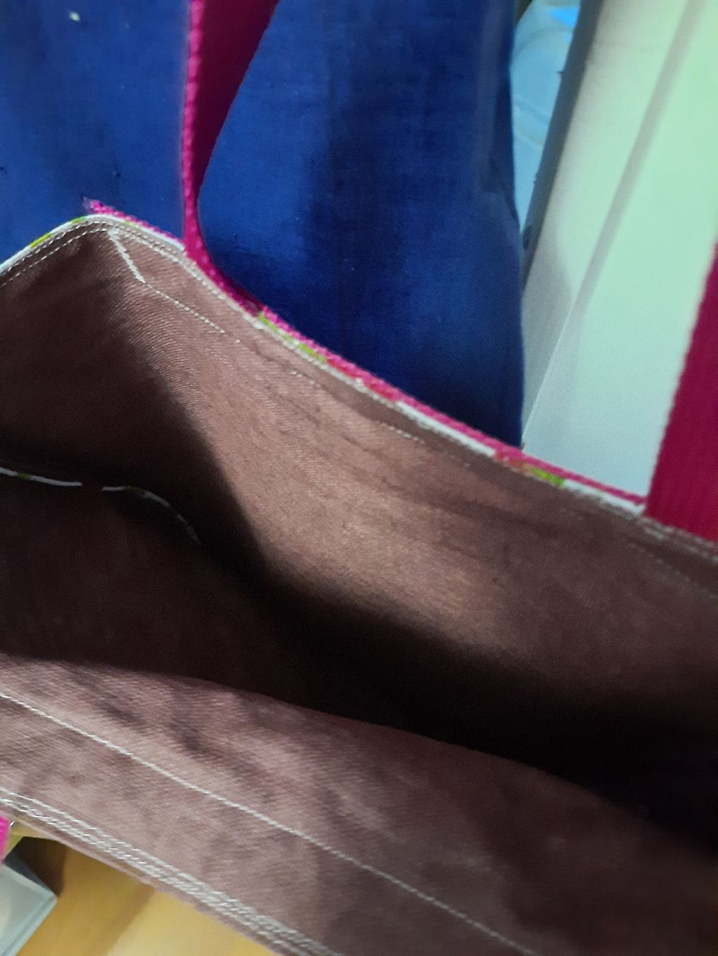 Borse: Tasche gefüttert Handarbeit – Nuovo e nell'imballaggio originale da Basadingen venduto da 7_zwerge 1
